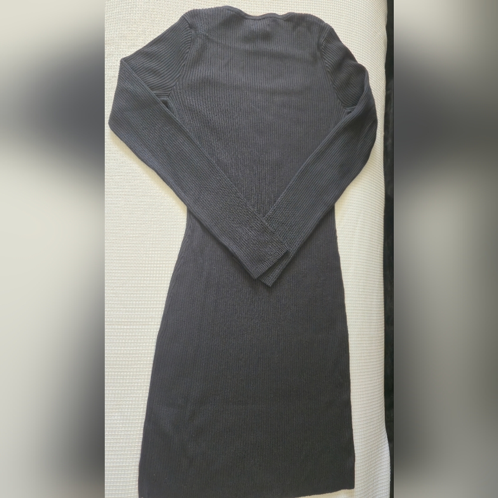 Hollister Black Underbust Sweater Dress - Picture 7 of 11